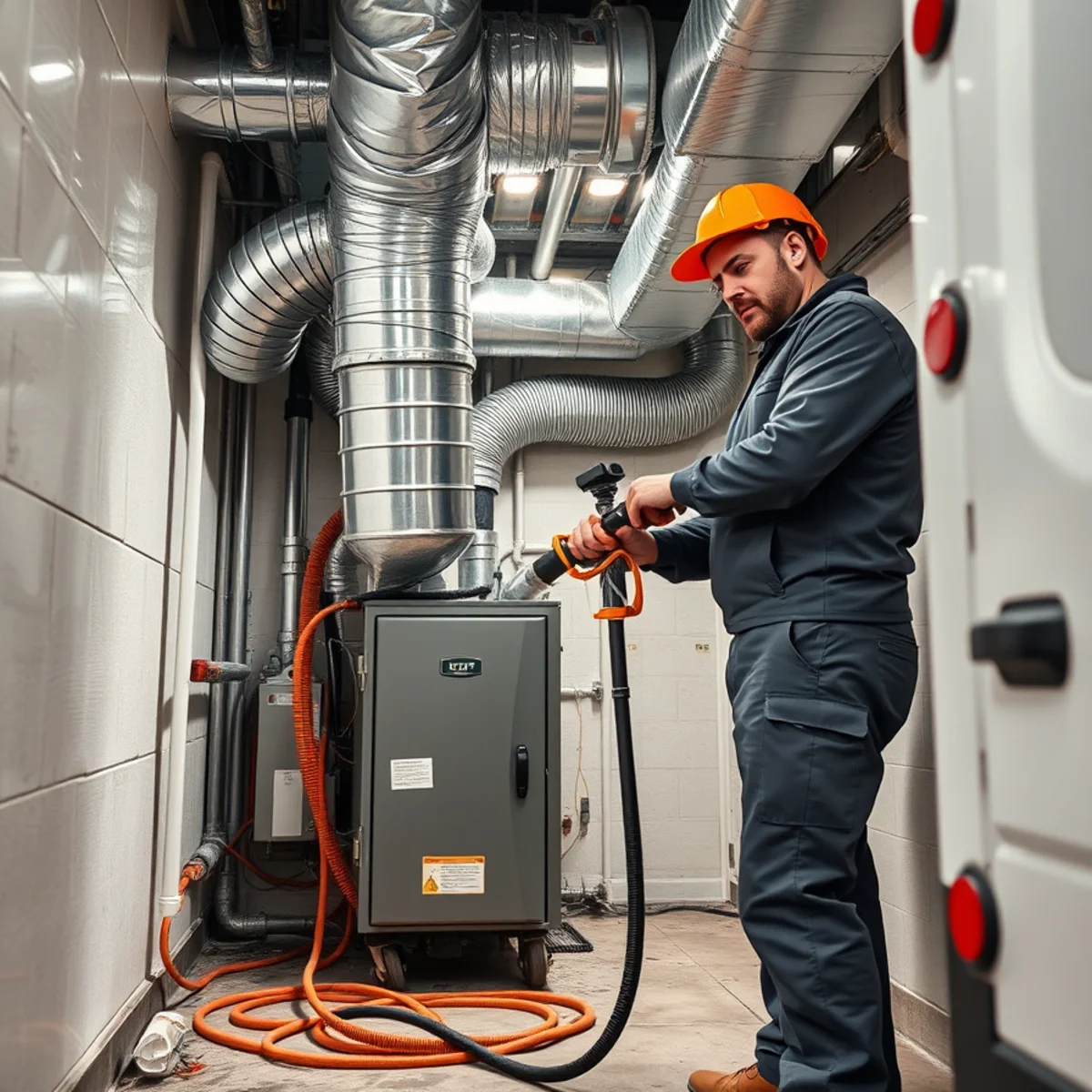 HVAC Air Duct Sanitization